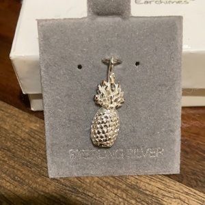 Sterling Silver Pineapple charm